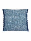 Bedeck of Belfast paisley square cushion 50cm (British brand)
