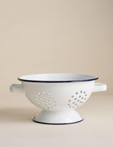 M&S Enamel Colander Kitchen Utensil 24 cm- Buy online at McGrocer