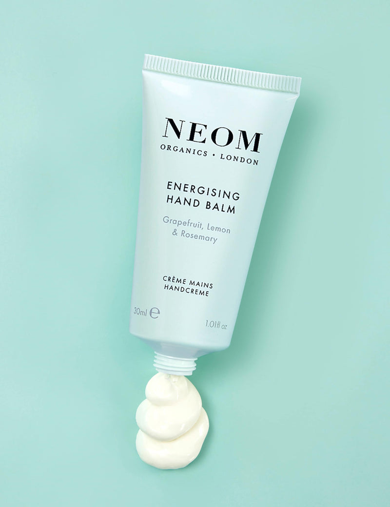 NEOM energising hand balm with grapefruit and rosemary, 30ml - British product