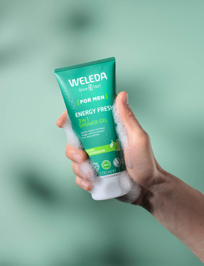 Weleda Energy Fresh shower gel cedarwood lemon 200 ml - British product