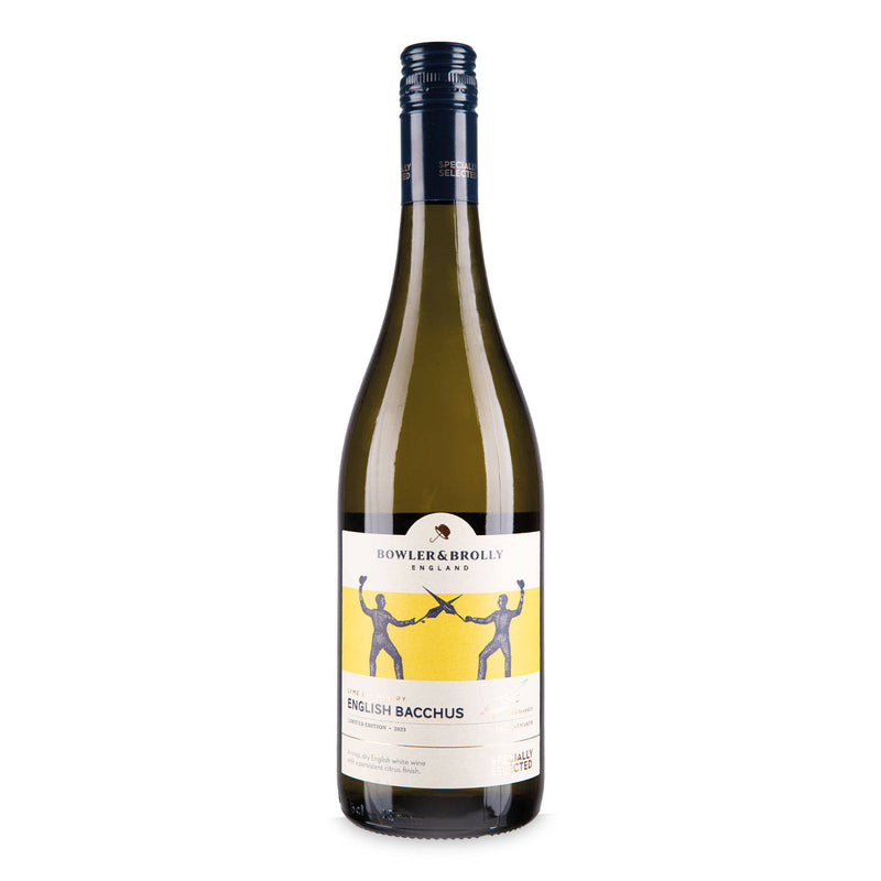 English Bacchus wine, imported from the UK