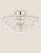 M&S Laura Ashley Enid Glass Chandelier- Buy online at McGrocer