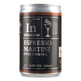 Espresso Martini cocktail can with coffee and spirit - British product