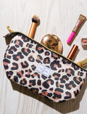 The Flat Lay Co. leopard print makeup pouch - British product