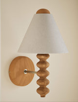 M&S Evelyn Wood Bobbin Wall Light- Buy online at McGrocer