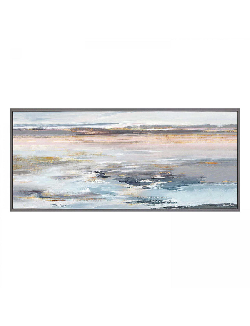 Gallery Direct Even Tide Rectangle Framed Art Extra Large - British product