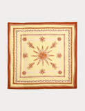Jaeger extra large silk blend patterned scarf 130cm (British brand)