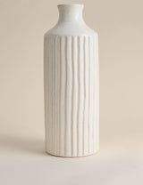 M&S Extra Large Ridged Ceramic Vase- Buy online at McGrocer