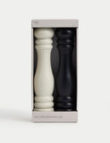 Salt and pepper mills set extra large, imported from the UK