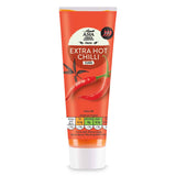 Extra hot chilli puree in a tube, imported from the UK