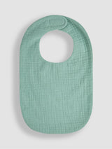 Next JoJo Maman Bébé Green Baby Muslin Frill Bib- Buy online at McGrocer