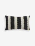 Black and white zig zag stripe cushion 40x59cm (British brand)