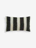 Black and white zig zag stripe cushion 40x59cm (British brand)