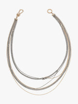 Next AllSaints Gold Tone Mixed Layered Necklace- Buy online at McGrocer