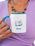 Star Editions Matilda Roald Dahl Personalised Coloured Mug 11oz, imported from the UK