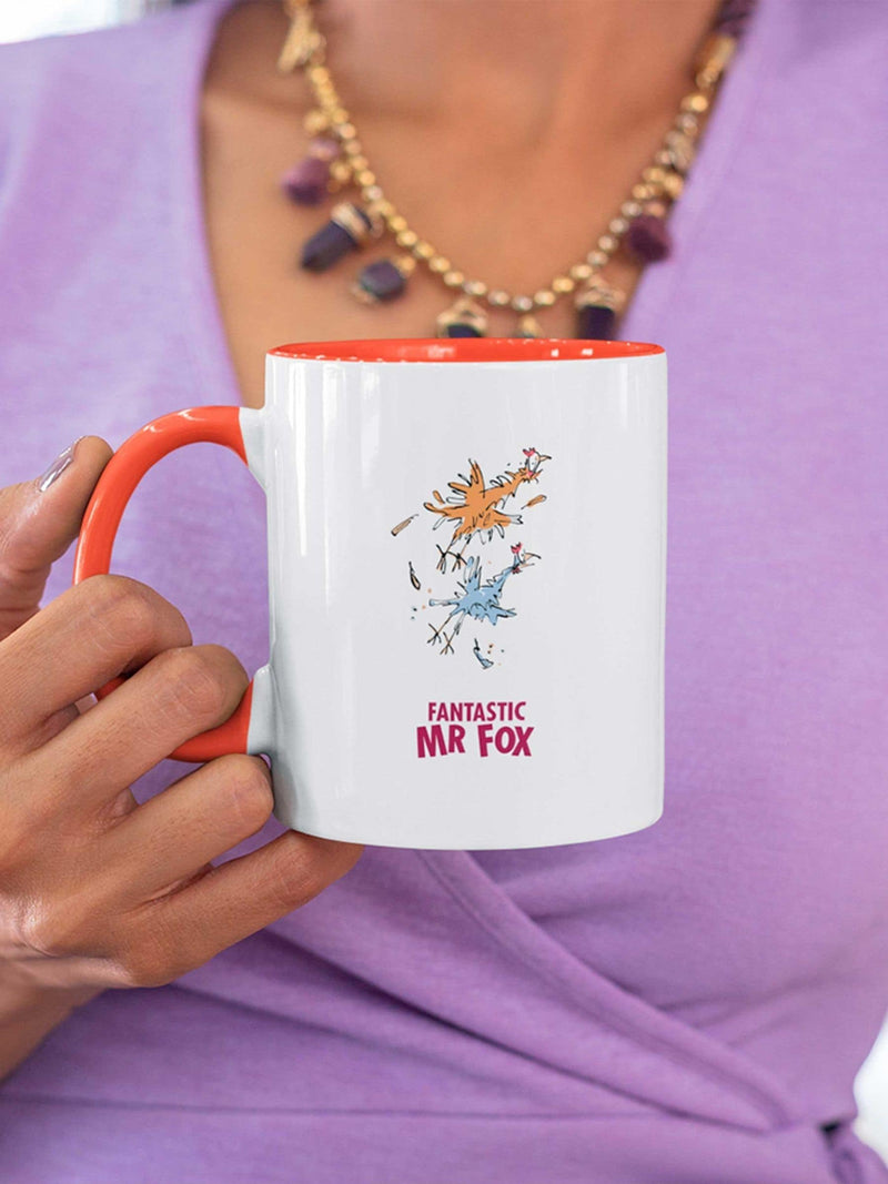 Star Editions Fantastic Mr Fox Personalised Coloured Mug 11oz - British product