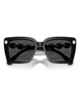 Next Swarovski SK6032 Black Square Sunglasses- Buy online at McGrocer