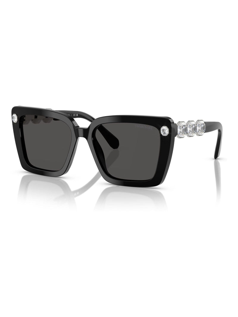 Swarovski black square sunglasses, imported from the UK