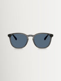 Polo Ralph Lauren round sunglasses grey acetate dark blue lenses, UK version