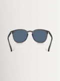 Polo Ralph Lauren round sunglasses grey acetate dark blue lenses, UK version