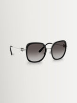 Next Ralph Lauren Black Rl7088 Square Sunglasses- Buy online at McGrocer