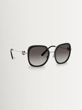 Ralph Lauren RL7088 black square sunglasses, imported from the UK