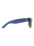 Ray-Ban Justin square sunglasses transparent blue frame - British product