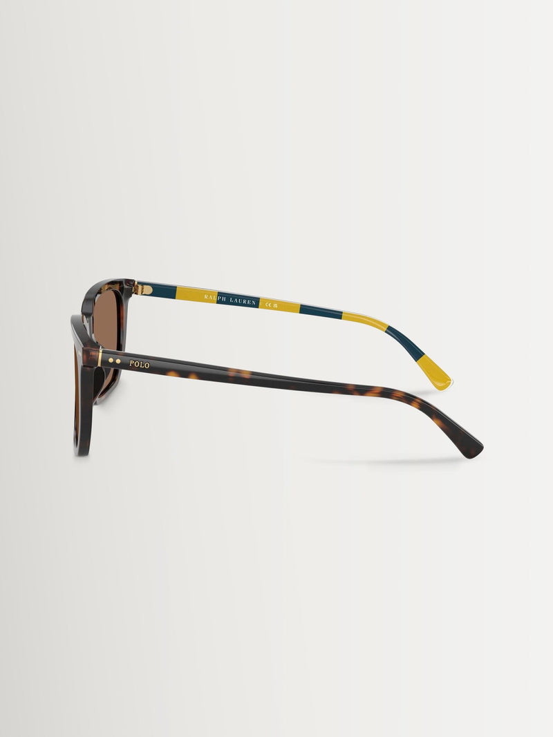 Polo Ralph Lauren brown PH4224U rectangle sunglasses - British product