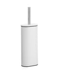 Showerdrape Silver Fortuna toilet brush and holder with 38.5cm height (British brand)