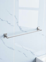 Toallero de pared Showerdrape Silver Unity de 50 cm