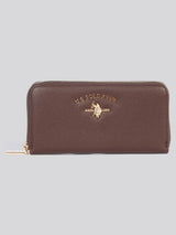 Next U.S. Polo Assn Womens Stanford Large Zip Around Wallet Brown- Buy online at McGrocer