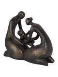 Libra Interiors Bronze Caring Family Sculpture
