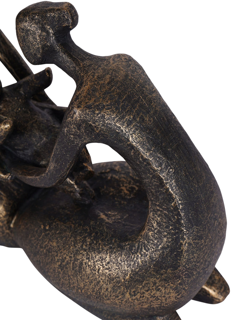 Libra Interiors Bronze Caring Family Sculpture