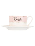 Yvonne Ellen Multi Bride Teacup and Saucer (British brand)