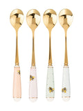 Yvonne Ellen multi bee tea spoons set of 4 (British brand)