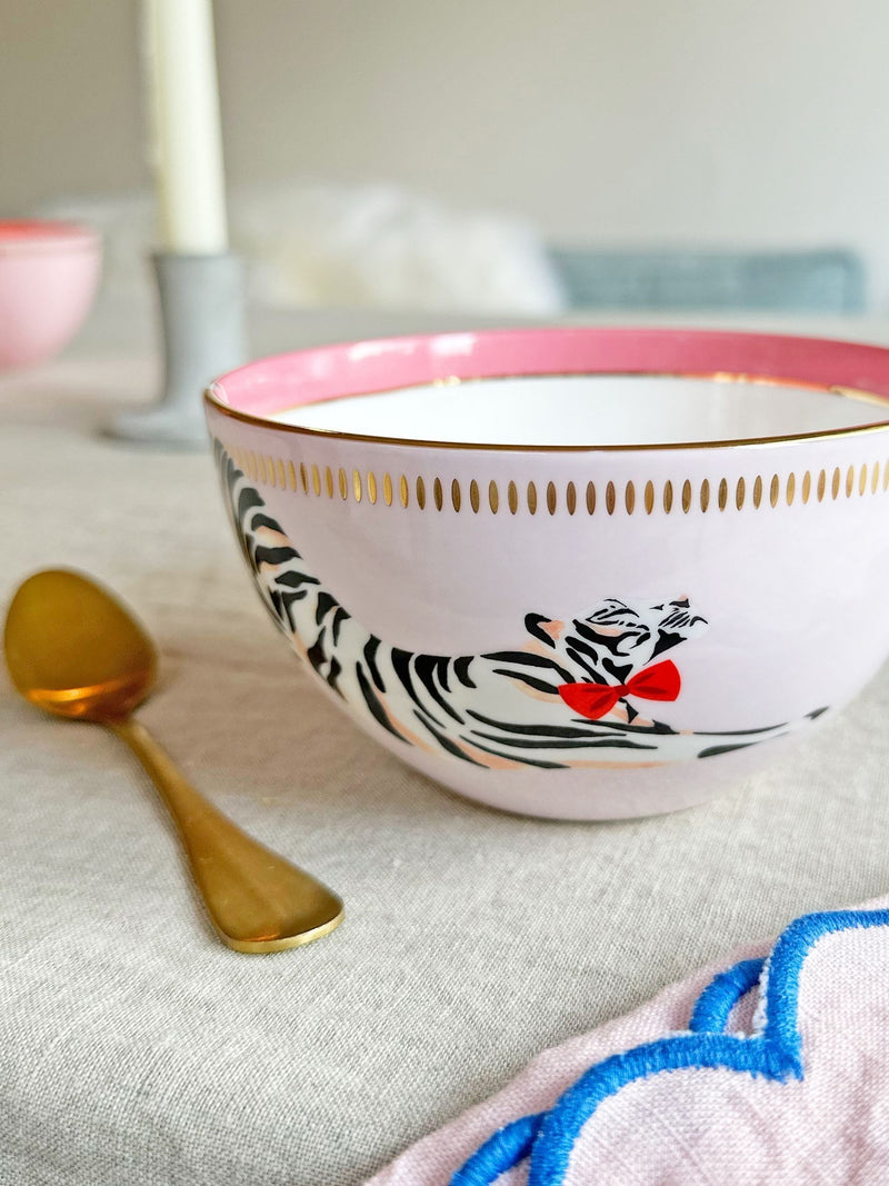 Yvonne Ellen multi animal cereal bowls set of 4 (British brand)