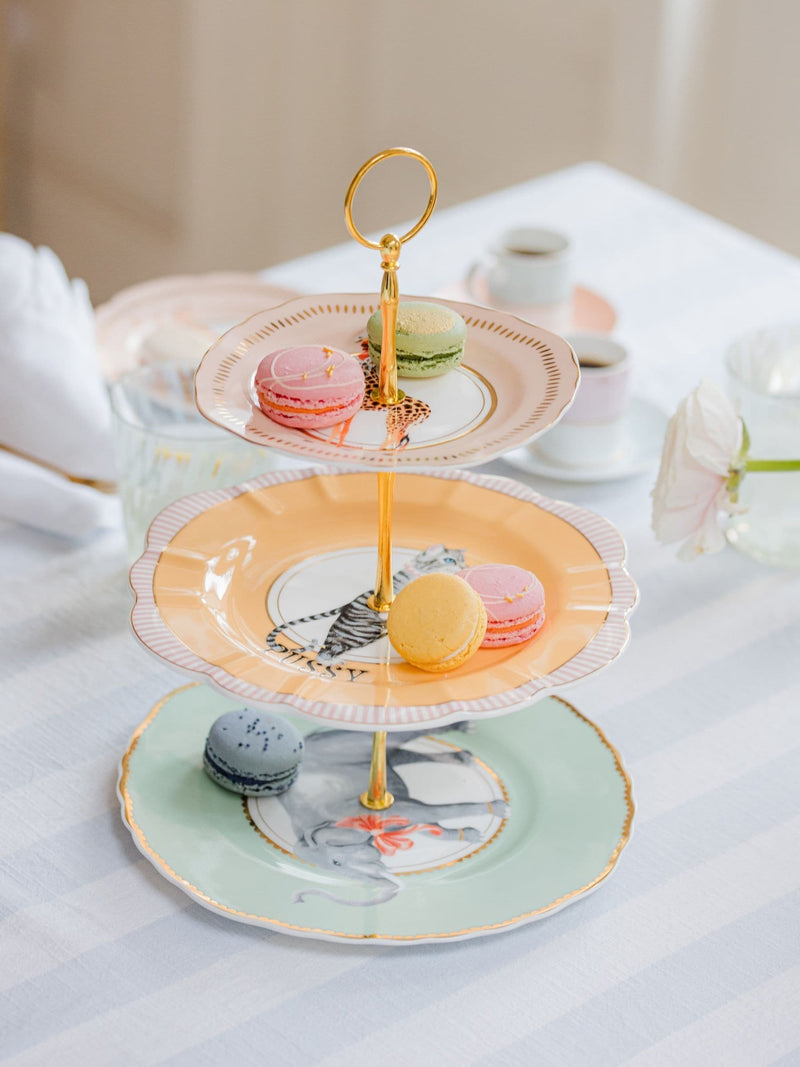 Yvonne Ellen Multi Animal 3 Tier Cake Stand (British brand)