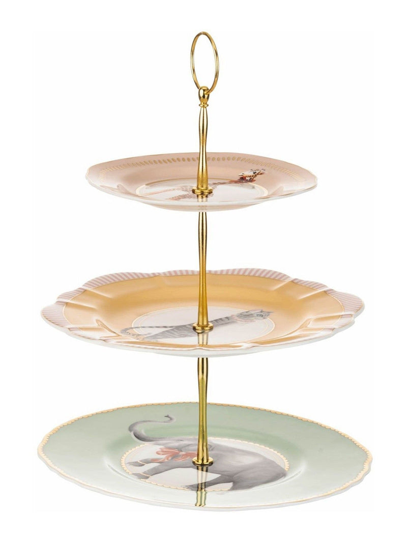 Yvonne Ellen Multi Animal 3 Tier Cake Stand (British brand)