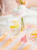 Next Yvonne Ellen Set of 4 Clear Picnic Wine Glasses- Buy online at McGrocer