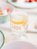 Yvonne Ellen clear picnic wine glasses set of 4 (British brand)