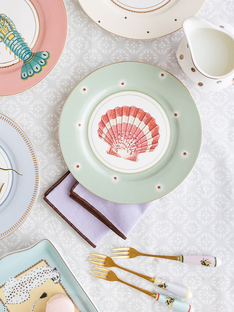 Yvonne Ellen multi bee cake forks set of 4 (British brand)