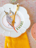 Yvonne Ellen multi bee cake forks set of 4 (British brand)