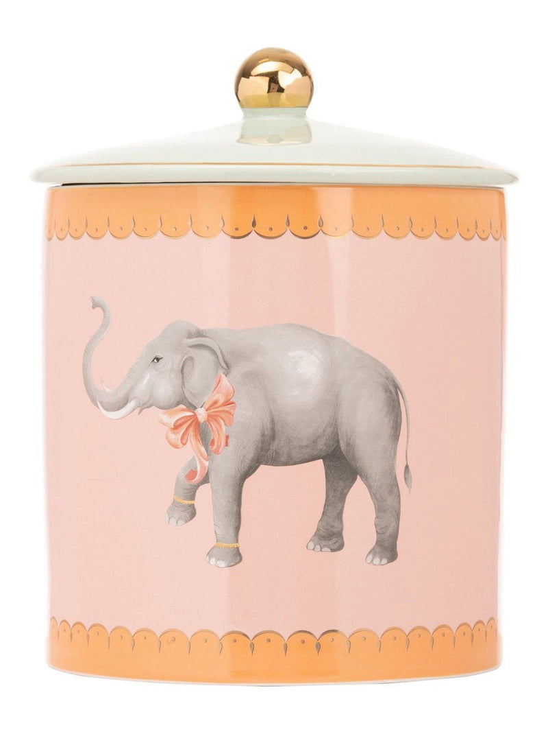 Yvonne Ellen Multi Elephant Biscuit Jar (British brand)