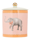 Yvonne Ellen Multi Elephant Biscuit Jar (British brand)
