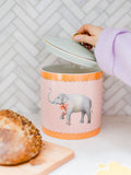 Yvonne Ellen Multi Elephant Biscuit Jar (British brand)