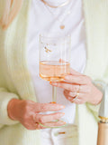 Yvonne Ellen multi bee wine glasses set of 2 (British brand)