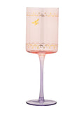 Yvonne Ellen multi bee wine glasses set of 2 (British brand)