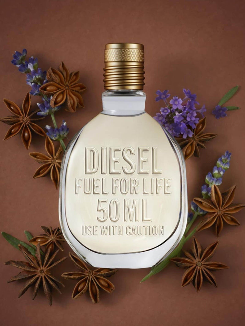 Diesel Fuel For Life Eau de Toilette men's fragrance - British product