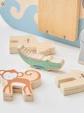 My 1st Years personalised wooden animal ark play set, imported from the UK
