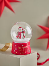 Next Red Penguin Babys First Christmas 2025 Snow Globe Christmas Decoration 17cm- Buy online at McGrocer